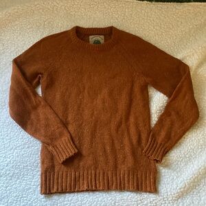 Men’s O’HANLON MILLS extra-small men’s orange sweater